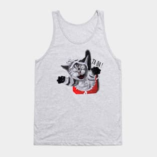 Cat TA DA ! Tank Top